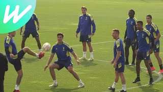 Juventus train in Turin ahead of Champions League trip to Zenit St Petersburg | UCL