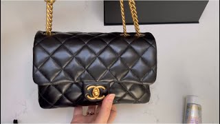 What fits in the Chanel 22K Small Flap Bag