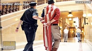 100 Arrests At Wisconsin State Capital \