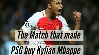 #Mbappe #PSG The match that made PSG buy Kylian Mbappe