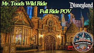 Mr.  Toad's Wild Ride - Full Ride POV - Fantasyland - Disneyland Park