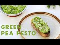 How to make the most delicious Green Pea Pesto