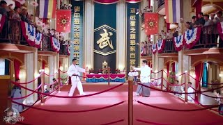 [Kung Fu Movie] Japanese karate master challenged Chinese Kung Fu,but Tai Chi master punched him awa