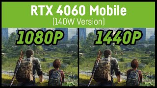 RTX 4060 Mobile Gaming // 1080p vs 1440p in 10 Games