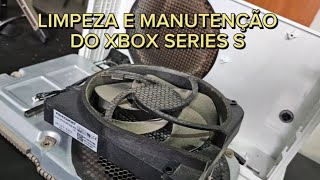 Troca de pasta térmica e Limpesa do Xbox Series S 🎮 .