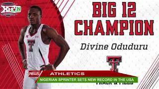 NIGERIAN SPRINTER SETS NEW RECORD IN THE USA