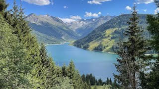 Gerlos pass, driving on a very scenic and narrow route in Austria!