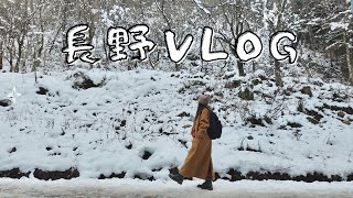 日本獨旅Vlog🇯🇵 | 臨時起意的長野行｜松本散步地圖、日本現存的12座原始天守國寶松本城🏯、地獄谷野猿公苑看猴子🐒泡溫泉！｜solo trip in Japan