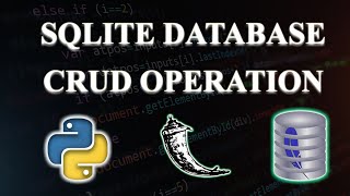 Complete CRUD SQLite Database Using Flask | Tamil