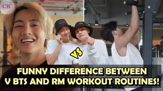 Netizens Can't Get Over the Cute Difference Between BTS V's Practice Routine and RM