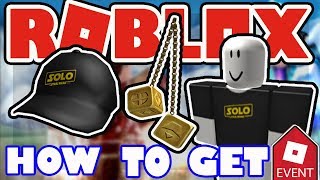 Item How To Get The Solo Branded Cap And Han Solo S Dice Roblox