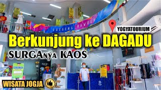 WISATA JOGJA - CARI KAOS DAGADU, YA DISINI YANG ASLI‼️ YOGYATOURIUM DAGADU DJOKDJA