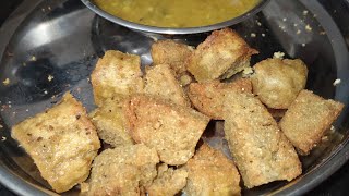 खुसखुशीत चविष्ट  बट्टी आणि चविष्ट वरण एकदम सोप्या पद्धतीने| dal bati recipe