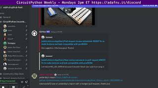 CircuitPython Weekly Meeting for May 30, 2023 @circuitpython #circuitpython #adafruit