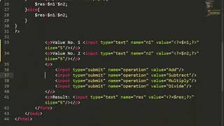 Calculator Program in PHP
