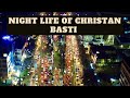 Christan Basti at night | Drone View | Guwahati | Assam