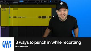 3 Ways to Punch In While Recording in Studio One Pro | PreSonus