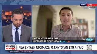 Ο Μιχάλης Κριθαρίδης στο Kontra News 10 | Kontra channel