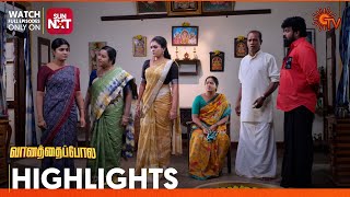 Vanathai Pola - Highlights | 27 May 2024 | Tamil Serial | Sun TV