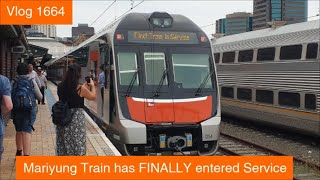 Paul's Train Vlog 1664: Mariyung Train has FINALLY entered Service