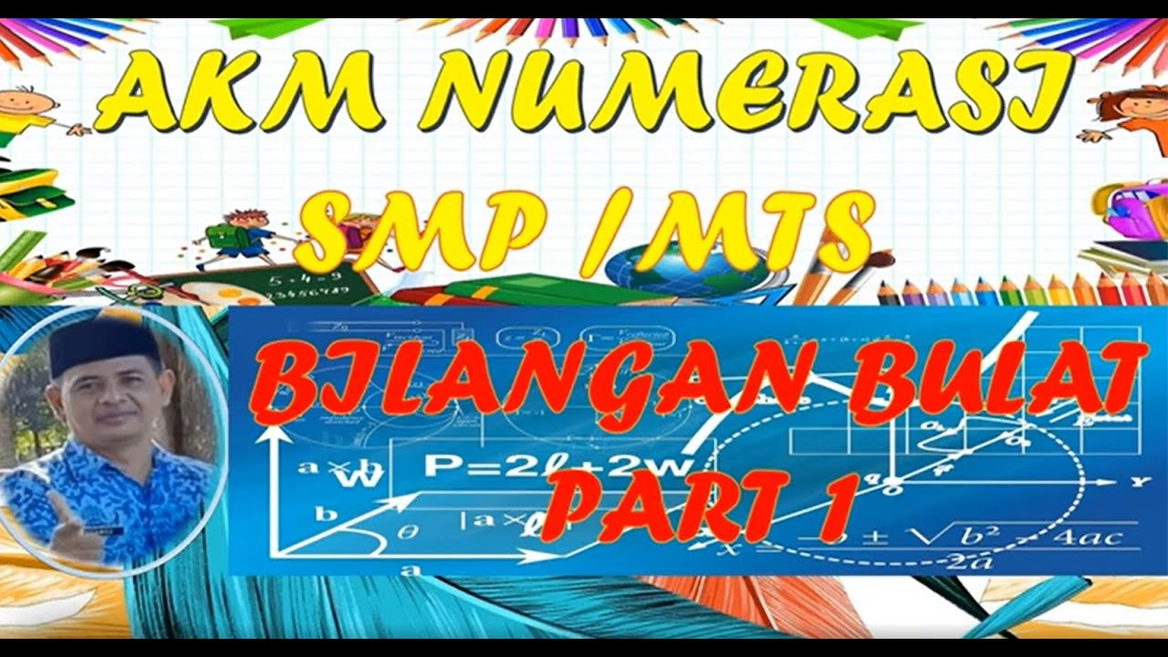 Soal Dan Pembahasan AKM Numerasi Bilangan Bulat (Part 1) - YouTube