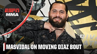 Jorge Masvidal on moving the date of boxing match vs. Nate Diaz to July 6th | ESPN MMA