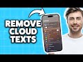 How To Delete Messages From Icloud But Not iPhone 2026 (Step-By-Step Tutorial)