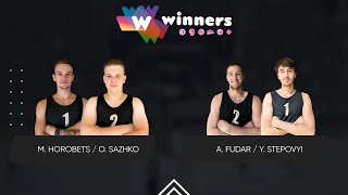 Winners Beach Volleyball. Men. M. Horobets / O. Sazhko - A. Fudar / Y. Stepovyi  27.02.2025