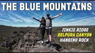 THE BLUE MOUNTAINS - JINKIE RIDGE | DELPURA CANYON | HANGING ROCK