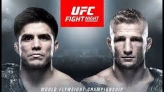 UFC Fight night - Henry Cejudo -VS- TJ. Dillashaw - (FULL FIGHT)