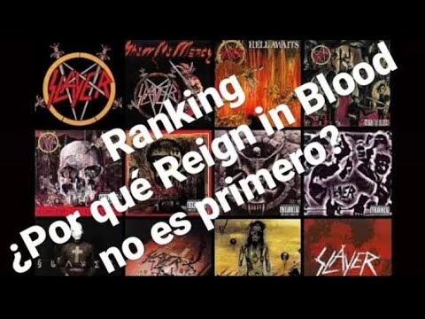 SLAYER, álbumes De Peor A Mejor. ¿Un Ranking Discutible? - YouTube