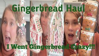 Huge Gingerbread Themed  Haul