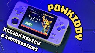 Powkiddy RGB10X Review || Great Budget Handheld Device