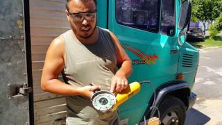 Esmerilhadeira Angular Dwe4010 Dewalt - Test De Corte