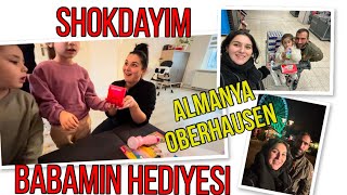 BABAM BANA SUPRIZ YAPTİ🫣🥰 İNANAMİYORUM😱ALMANYA OBERHAUSEN🎄