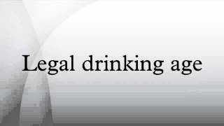 Legal drinking age