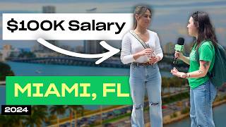 Asking People in Miami How Much They Make? Salary Transparent Street