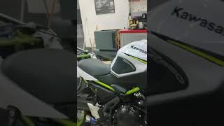 Kawasaki Z650 sc project muffler