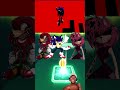 Demon Knuckles Exe vs Demon Sonic Exe vs Demon Amy Exe  x Coffin Dance Tiles Hop #shorts