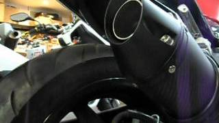 GT250T IXIL EXHAUST Sound silencer removed k\u0026t 오토바이 익실머플러 사운드