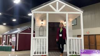 Tiny wedding chapel tour, built by Hill Country Tiny Houses