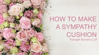 How to Make a Sympathy Cushion Tribute with Coral Blush Palette