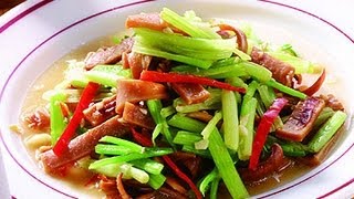 【楊桃美食網】魷魚炒芹管