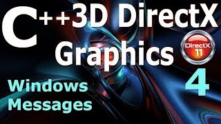 C++ 3D DirectX Tutorial [Window Messages] 4