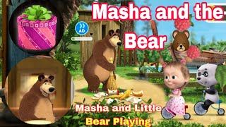 Masha and the Bear 🐻 l Masha and Little Bear is Playing l The Farm Masha and Bear l Masha and Bear