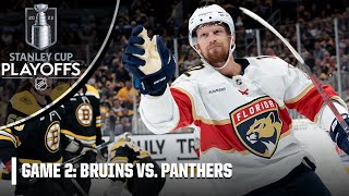 Florida Panthers vs. Boston Bruins : First round, Gm 2 | Full Game Highlights