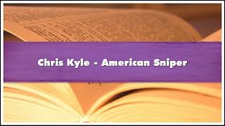 Chris Kyle - American Sniper Audiobook