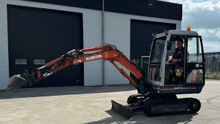 Mini graafmachine Kubota, KX 61-2