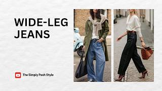 From Casual to Chic | Wide-Leg Jeans Outfit Inspirations