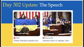 Analysis of Zelensky's Speech to U.S. Congress  | Daily Update 302